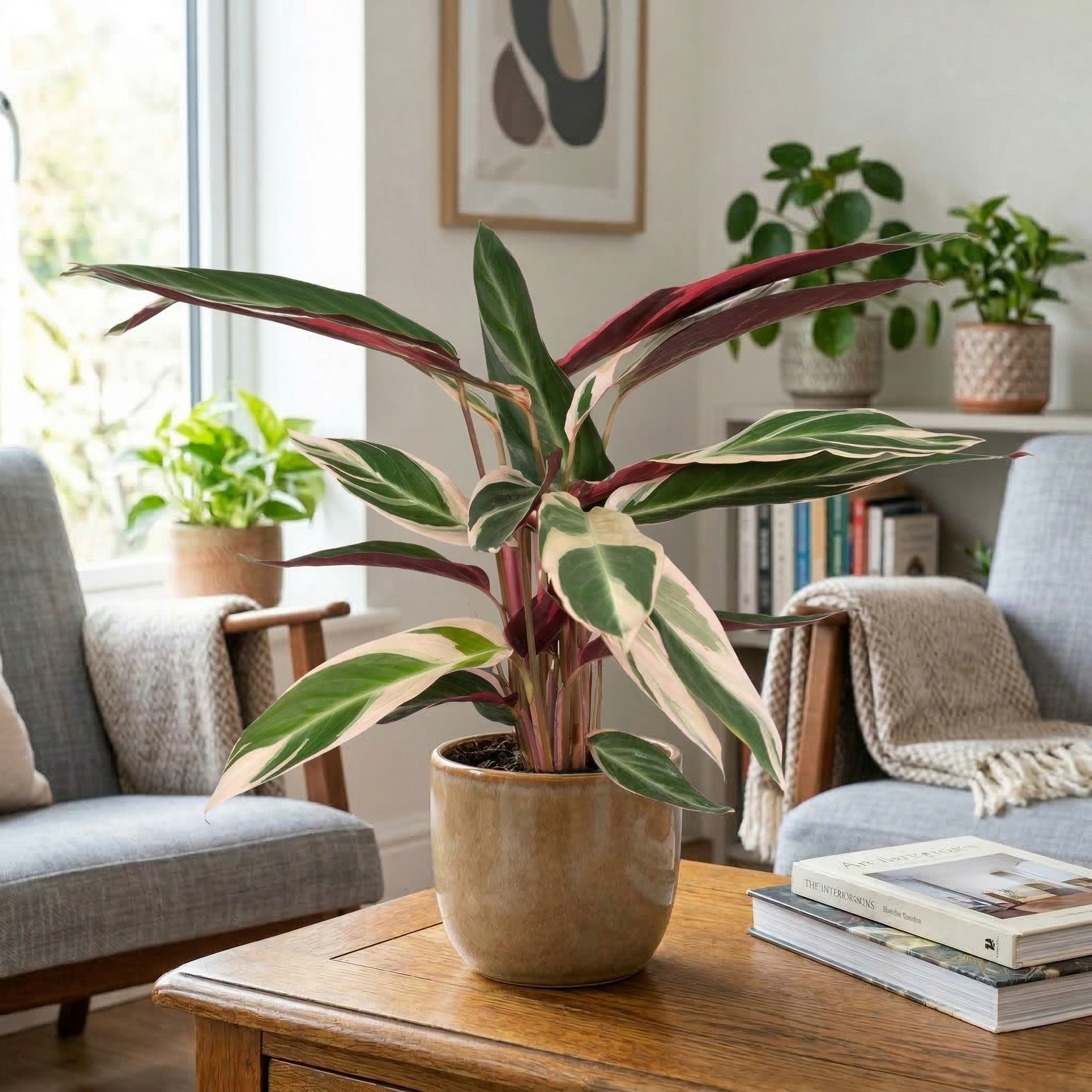 Calathea Triostar Pflege-Guide: So bändigst du die bunte Zimmerpflanzen-Diva