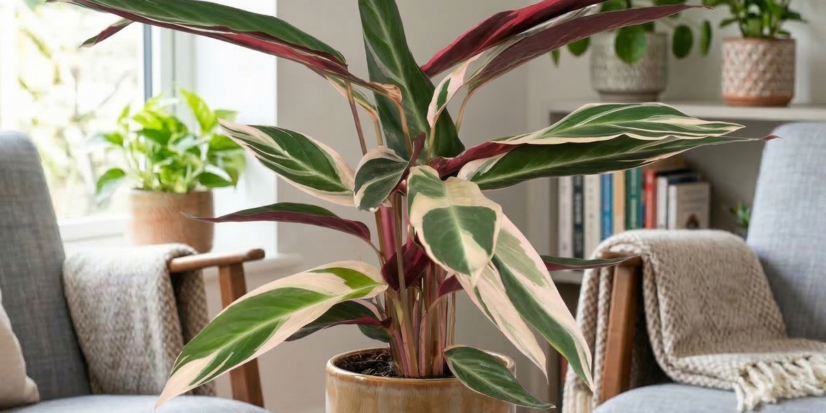 Calathea Triostar Pflege-Guide: So bändigst du die bunte Zimmerpflanzen-Diva