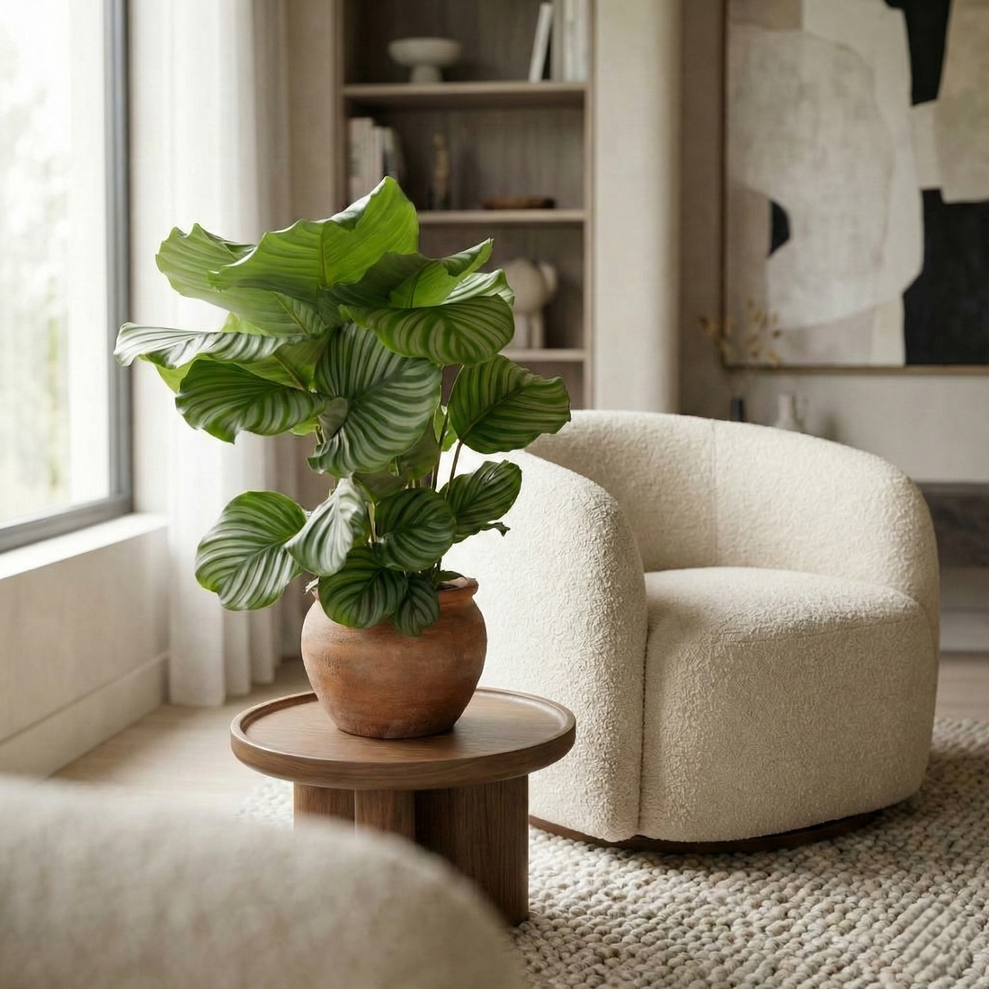Calathea Orbifolia – Tropische Eleganz für dein Zuhause