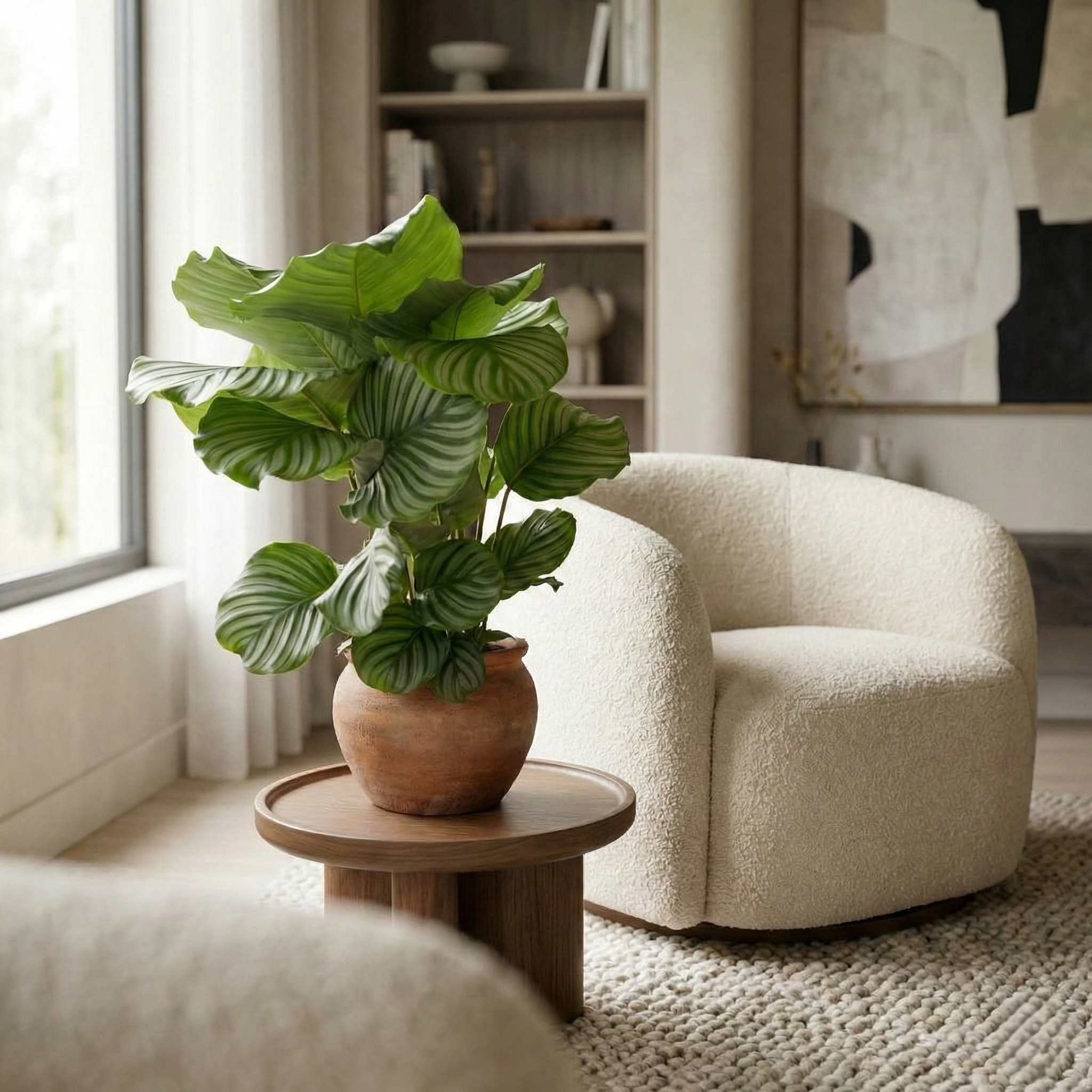 Calathea Orbifolia – Tropische Eleganz für dein Zuhause