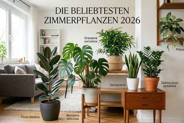 Beliebte Zimmerpflanzen 2026 – diese Pflanzen bleiben gefragt