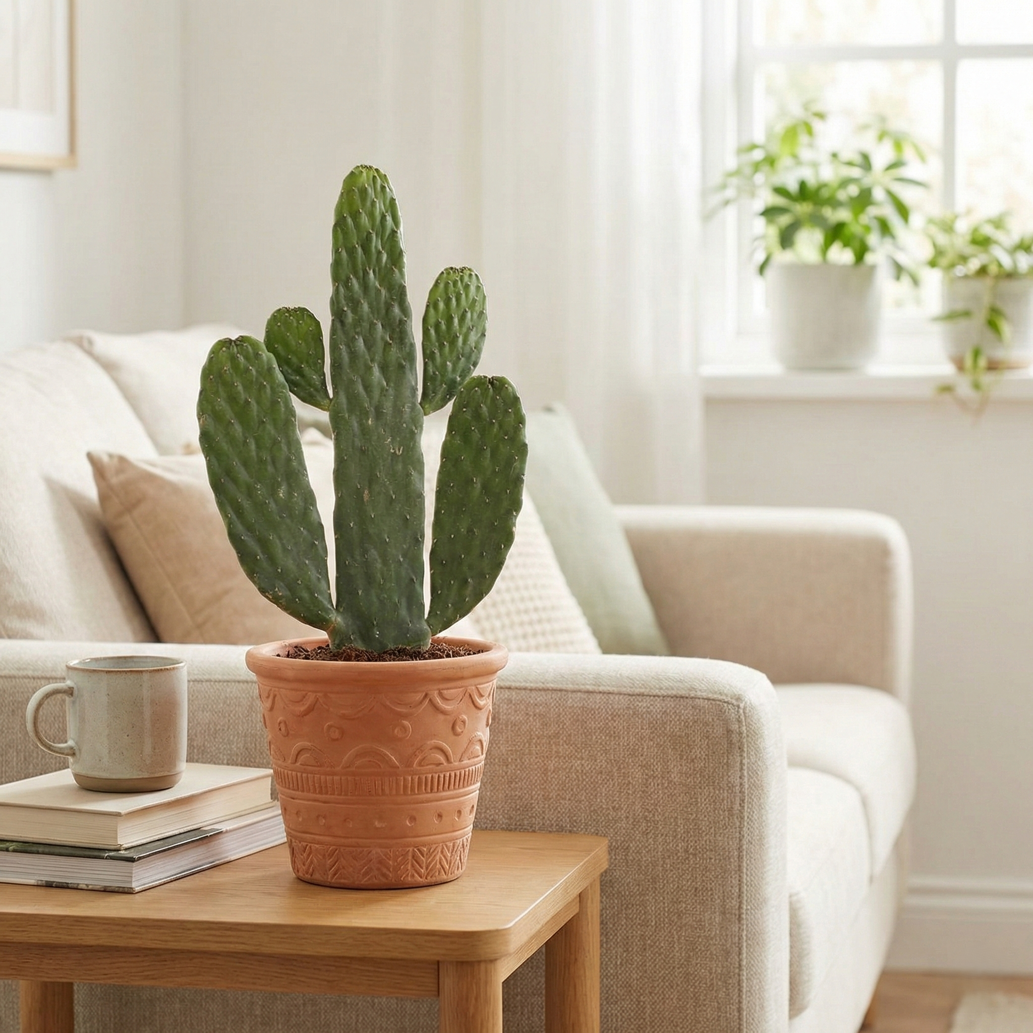 Opuntia Rubescens im Pflanzenportrait: Alles zu Standort, Gießen und Vermehrung.