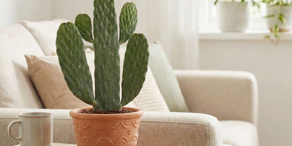 Opuntia Rubescens im Pflanzenportrait: Alles zu Standort, Gießen und Vermehrung.