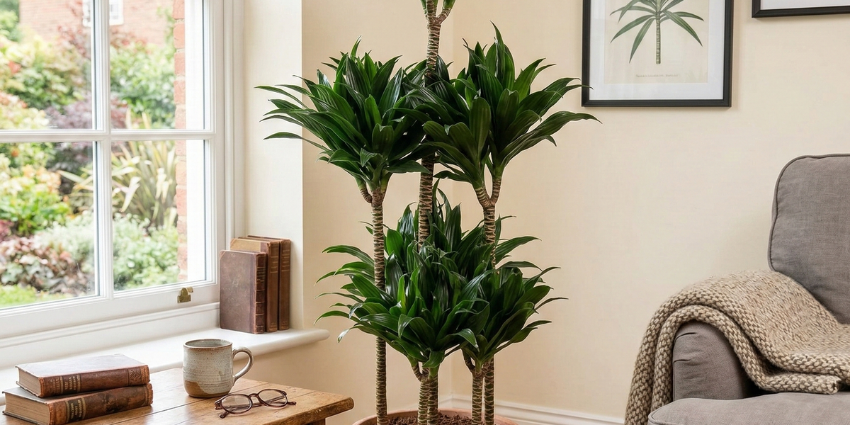 Pflege, Standort & Gießen: Alles über die Dracaena Compacta Carrousel