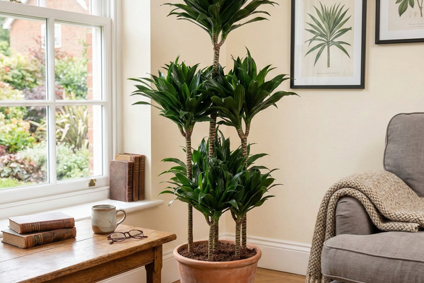 Pflege, Standort & Gießen: Alles über die Dracaena Compacta Carrousel
