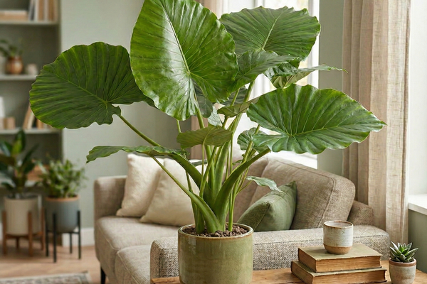 Zimmerpflanzen-Portrait: Die Alocasia Gageana California