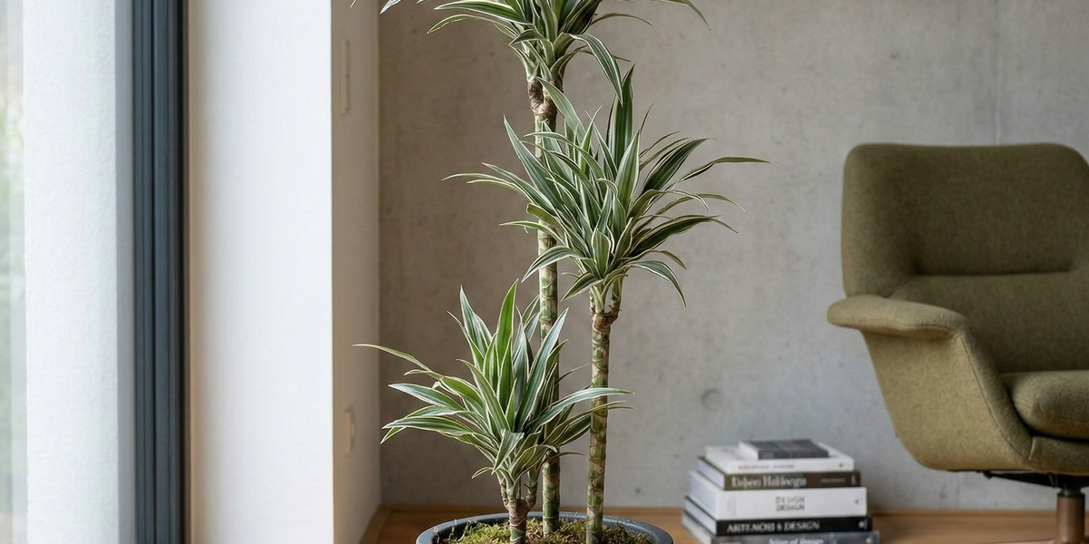 Dracaena White Stripe richtig pflegen: Tipps für Anfänger