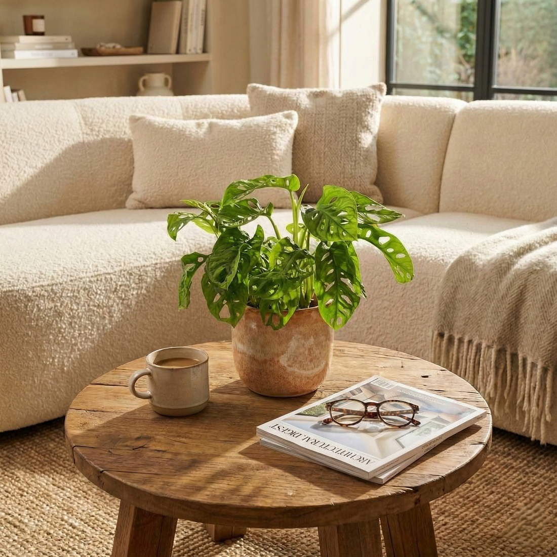 Monstera Adansonii: So pflegst du das Schiefblatt richtig