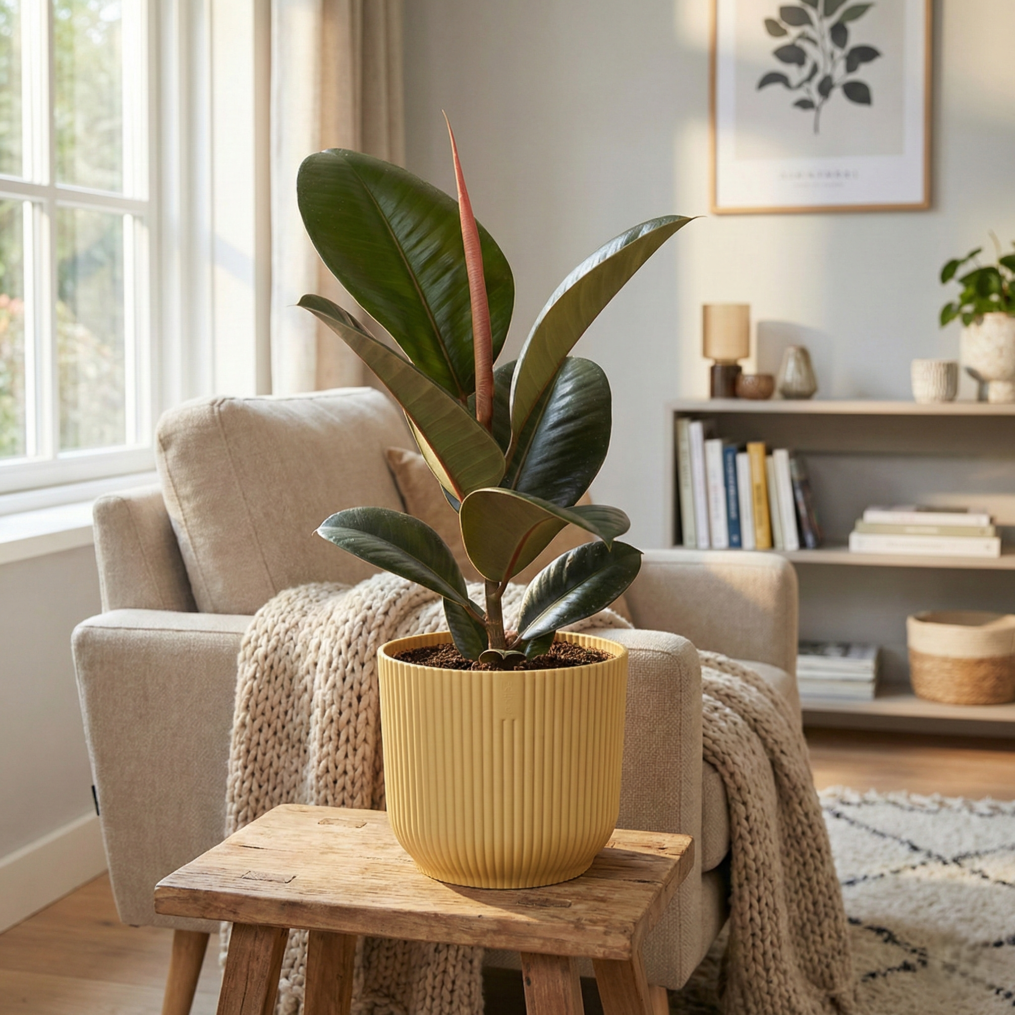 Pflanzenporträt: Der Ficus Elastica ‘Robusta’ im Detail