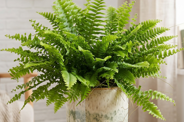 Das große Pflanzenporträt: Der Schwertfarn Boston Farn (Nephrolepis exaltata)