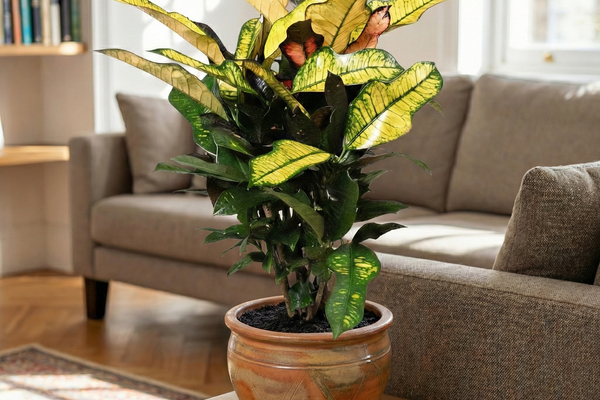 Croton Wilma (Wunderstrauch): Pflege, Giftigkeit und Substrat