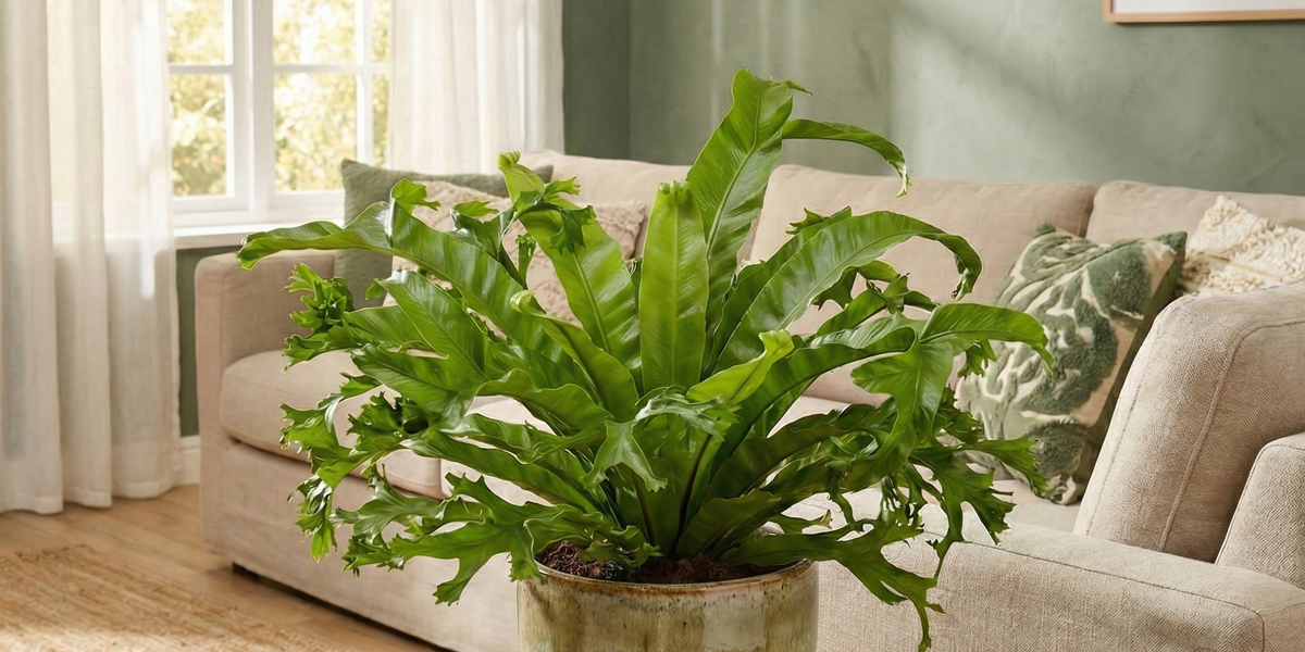 Nestfarn Pflege: Alles über den Asplenium Nidus Crissie