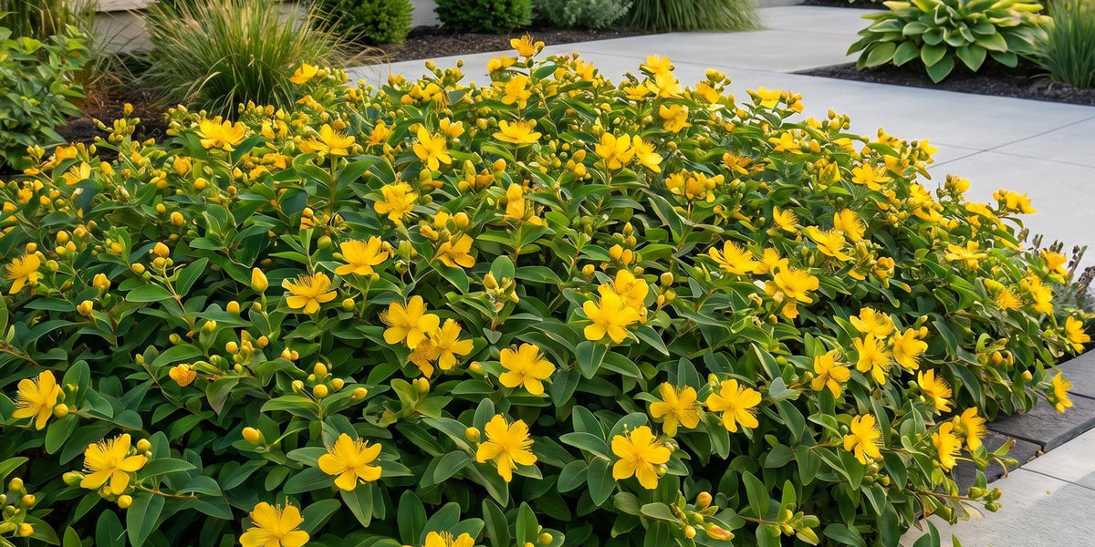 Teppich-Johanniskraut (Hypericum calycinum): Pflege, Standort & Tipps