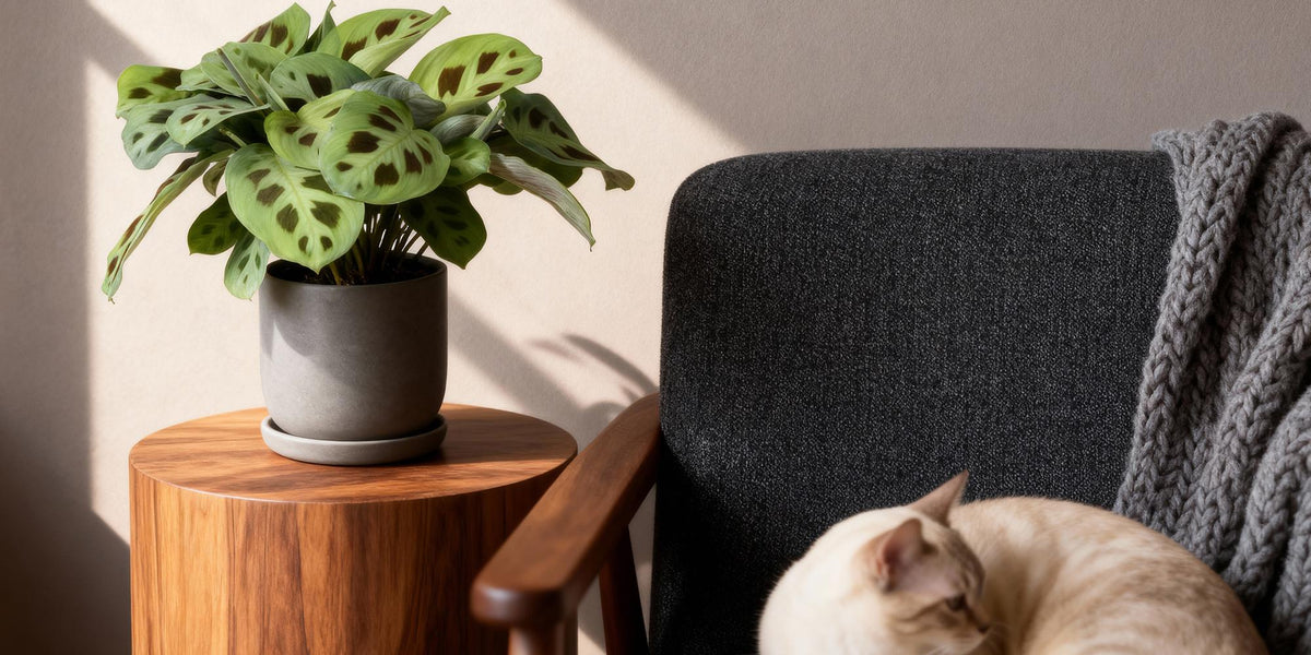 Maranta Fascinator Kerchoveana – Die haustierfreundliche Gebetspflanze