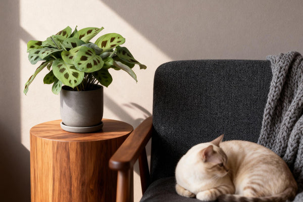 Maranta Fascinator Kerchoveana – Die haustierfreundliche Gebetspflanze