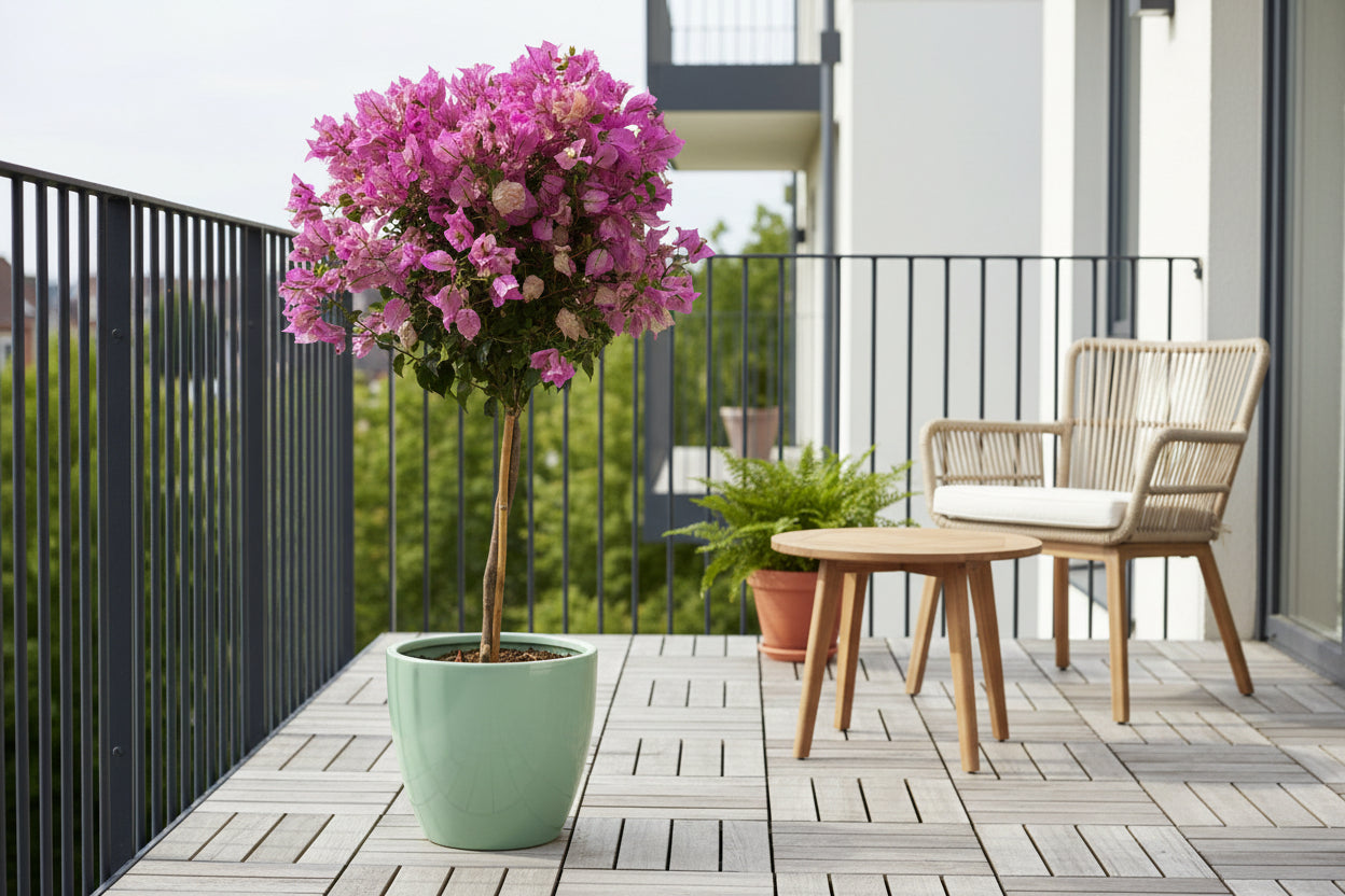 Bougainvillea als Hochstämmchen: Standort, Pflege und Überwinterung