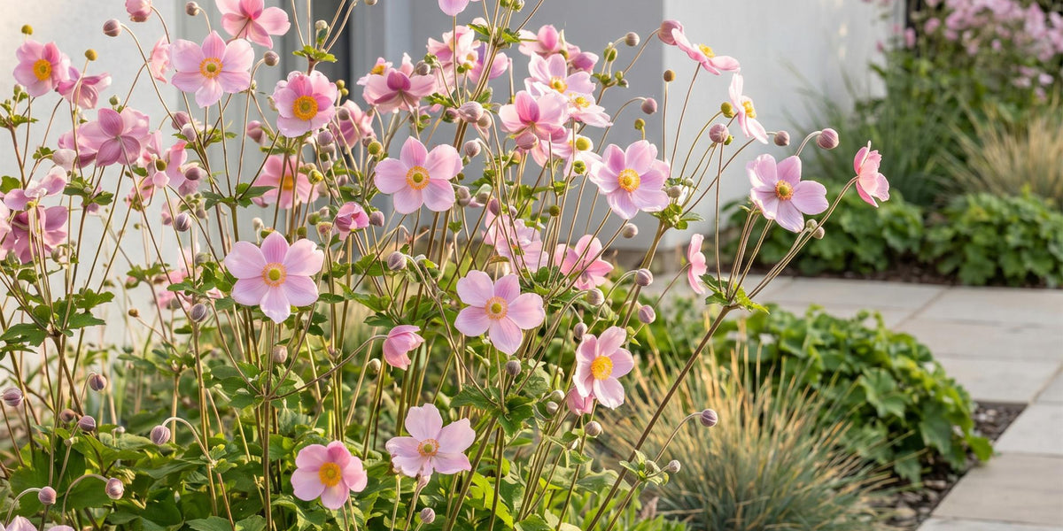 Anemone hupehensis Splendens: Der komplette Pflege-Guide für die Herbst-Anemone