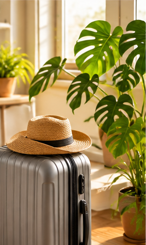 Zimmerpflanzen im Urlaub: So überstehen deine Pflanzen mehrere Wochen