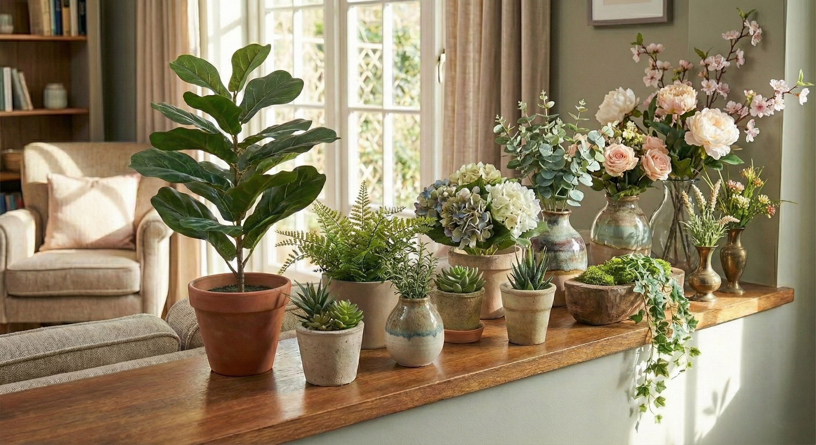 Künstliche Pflanzen & Blumen