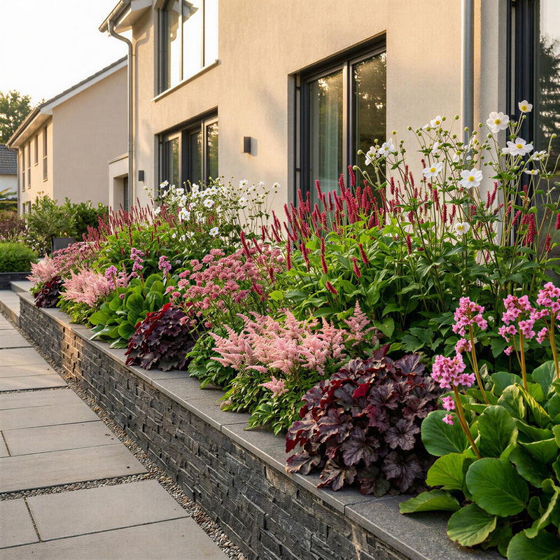 GreenboutiQ Shade Perennial Pack: 24 Plants for 3m², Easy Care