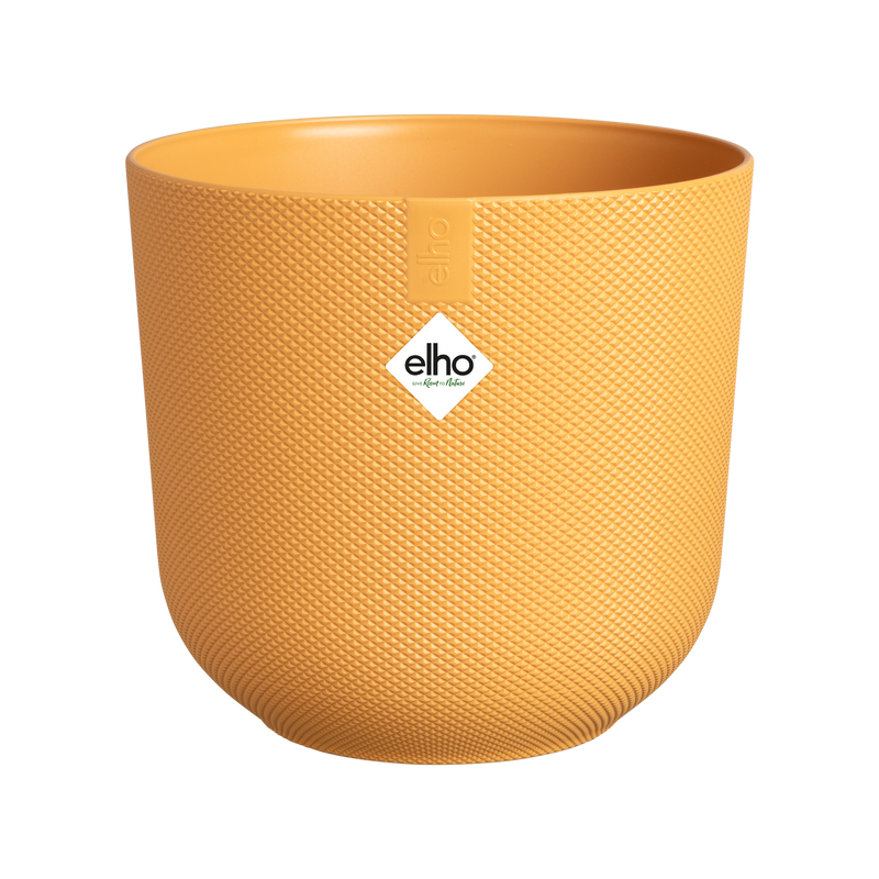 Elho Jazz Rund Topf Bernstein Gelb D23 x H21 cm
