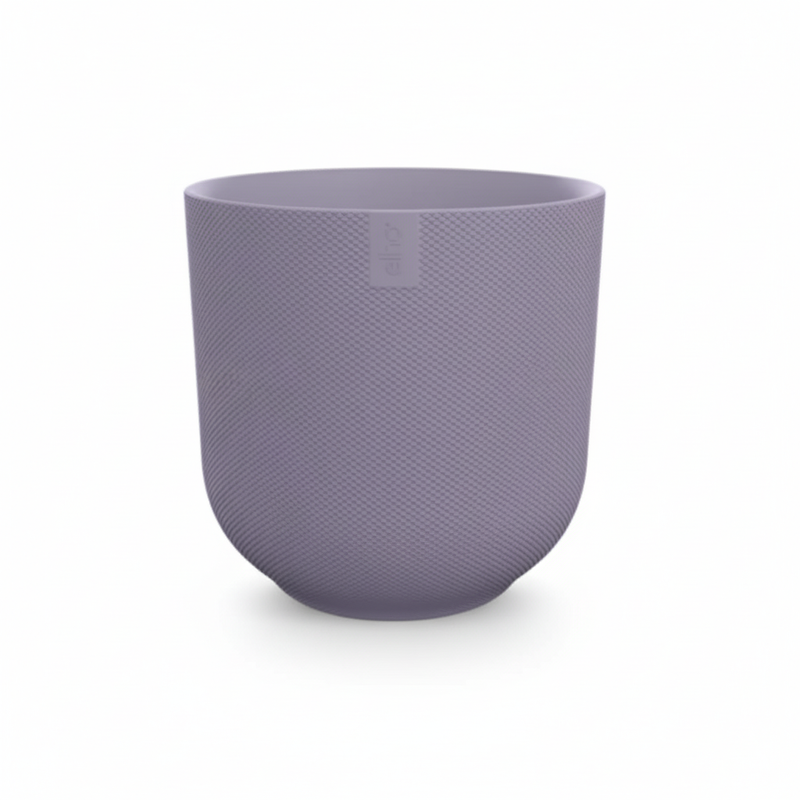 Elho Jazz Rund Topf Lavendel Flieder D23cm H21cm - Moderner Hingucker