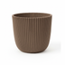 Capi Pot Nature Groove, Warm Taupe, D25 cm Bild 1