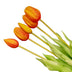 Vaas Jessie Strik + 10x real touch Tulpen Orange Bild 3