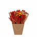 Dried Flowers Mono Mix Orange, 50cm - Natural Decorative Bouquet Bild 2
