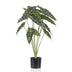 Künstliche Alocasia Pflanze, 80cm - Tropisches Flair ohne Pflege Bild 1
