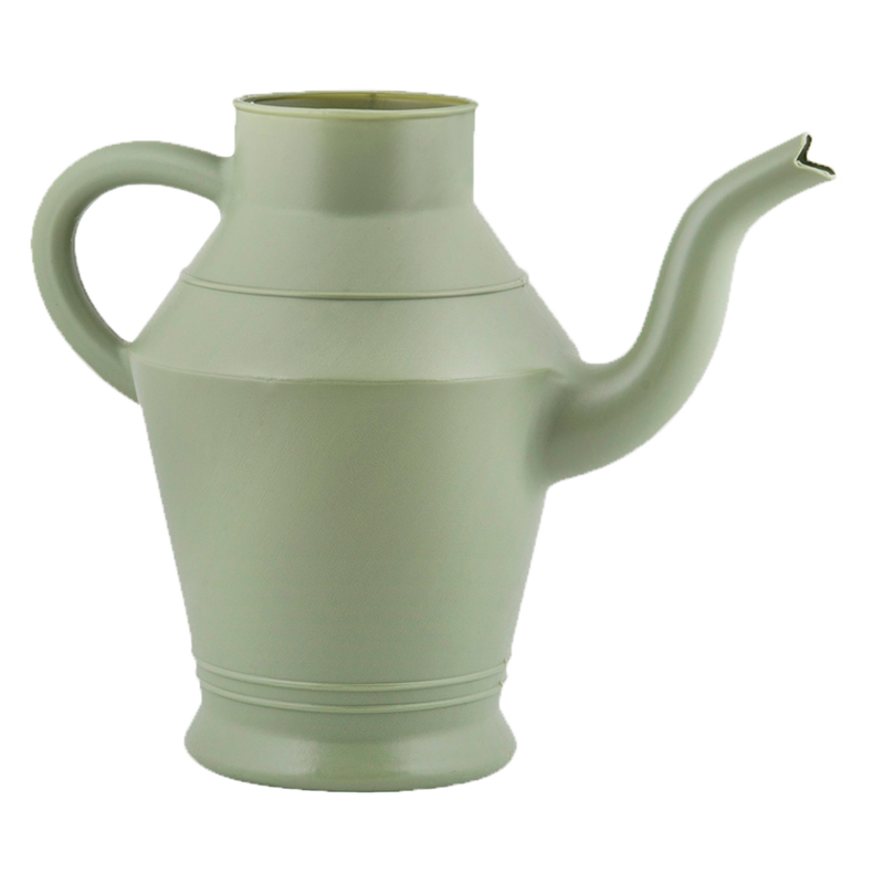 Vintage Kunststoff-Gießkanne S - Grün - L 28,5 x B 14,4 x H 21,7 cm