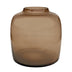 Bartica Vase Taupe - Mundgeblasenes Glas, H25 B25 Bild 1