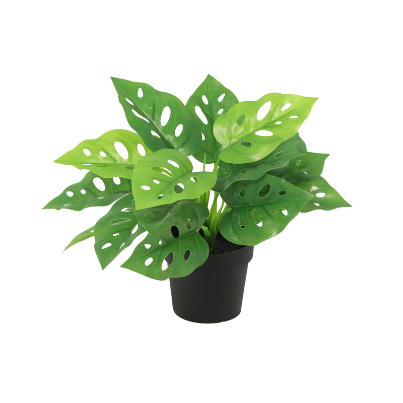 Artificial Monstera Monkey Leaf - 22cm: Natural Flair Without Maintenance