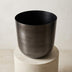Topf Mayk Lead - D20: Eleganter Pflanztopf in Bleigrau Bild 3