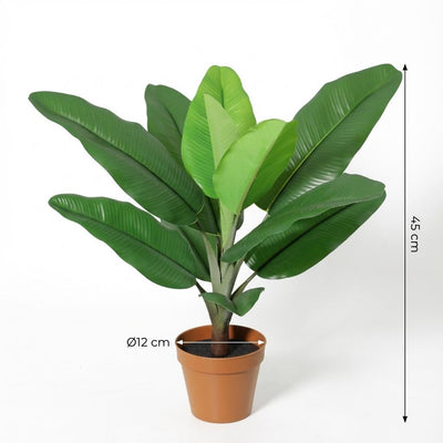 Kunst Philodendron Jungle King - 45cm | Tropischer Flair ohne Aufwand