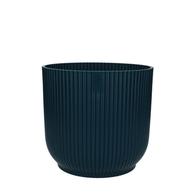 Vibes Topf D18cm H17cm blau - Stilvolles Pflanzgefäß