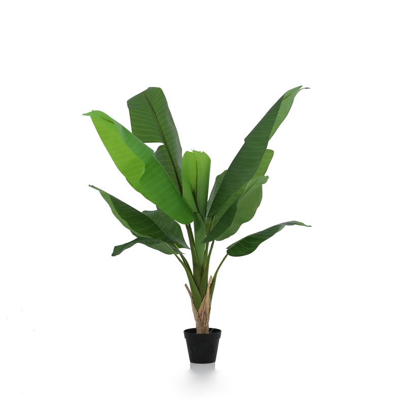 Artificial Banana Plant Musa 120cm - Tropical Flair Without the Fuss