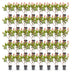 Green boutiQ - 40x Photinia fraseri Little Red Robin - Glanzmispel - Heckenpflanzen - Immergrün - Rot - Topf 9cm - Höhe 25-35cm Bild 2
