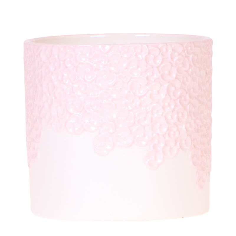Hummingbird Home Pink Flowerpot - Ø12cm: Romance & Elegance for Your Home