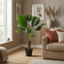 Künstliche Licuala Grandis Palme, 104 cm Bild 3