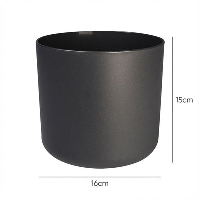 Elho B.for soft Pflanztopf Antrazit 16cm - Stilvoll & Nachhaltig