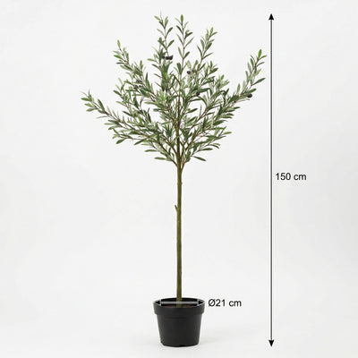 Künstlicher Olivenbaum 150cm – Pflegeleicht & Mediterran