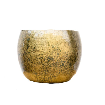 Pot Ellen Brass - Elegant Brass Planter 25x19 cm
