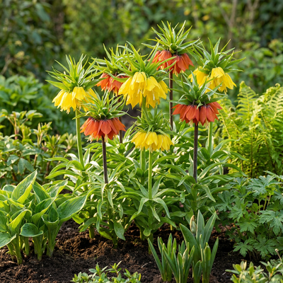12x Kaiserkrone Mix 'Fritillaria Imperialis' - Frühjahrsblüher Zwiebeln