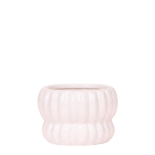 Kolibri Home | Horizon Übertopf - Weiß - ∅6cm