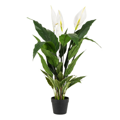 Künstliche Spathiphyllum (Einblatt) 90cm – Pflegeleichte Zimmerpflanze