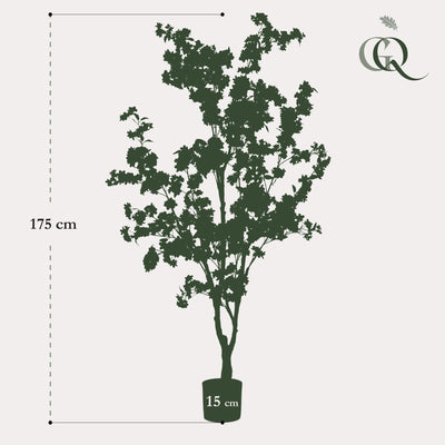 Künstliche Kirschblüte weiß, 175 cm – Pflegeleicht & dekorativ