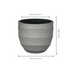 Eiförmiger Blumentopf Bordo Neu Grau D65xH54 - Modern & Elegant Bild 2