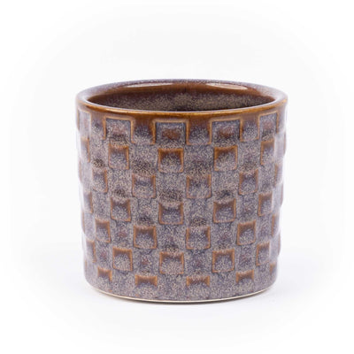 Mini Ceramic Pots Set Madrid (6 pieces) D7.2 H6.3 cm