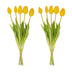 Tulpen-Strauß Gelb – 10 Stück – „Real Touch“ Kunsttulpen – 42 cm (gelb) Bild 1